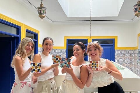 Taller de Zellige marroquí para hacer tu propia pieza de arte