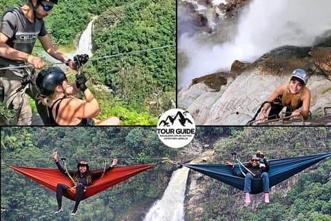 La Ceja fra Medellín Zipline og Hammocks og ViaFerrata Climb