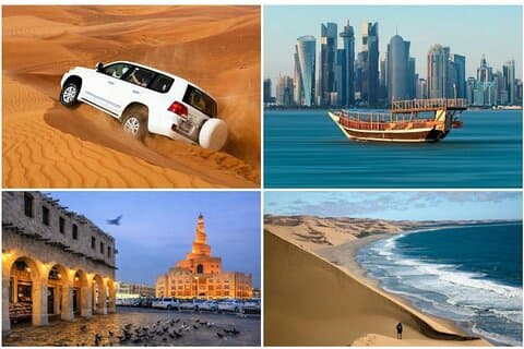 Fulddag Combo City & Desert Safari Tour fra Doha