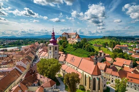 Maribor en Ptuj met toegang tot kasteel Ptuj Vanuit Ljubljana