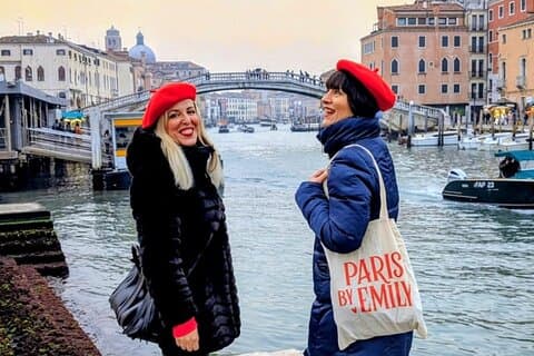 Emily i Paris i Venedig Filming Places Tour