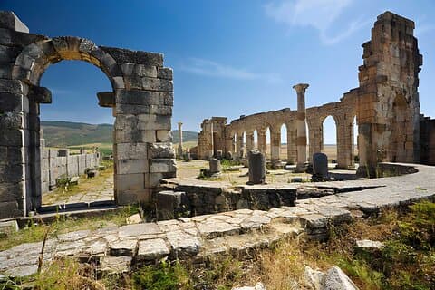 Excursion privée d'une journée de Fès à Volubilis, Moulay Idriss & Meknès