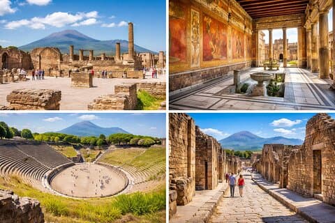 Privat tur til Pompeji-ruinerne fra Sorrento og Positano