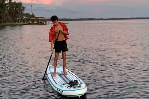 Tour de paddle board en el lago Louisa cerca de Orlando