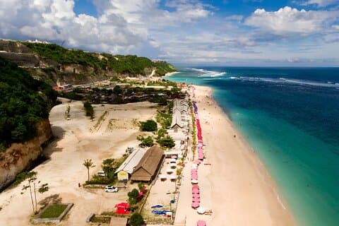 Bali Beach Hopping: jantar de frutos do mar Pandawa, Melasti & Jimbaran