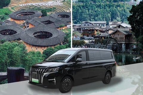 Privétour naar Tianluokeng Tulou & Yunshuiyao vanuit Xiamen