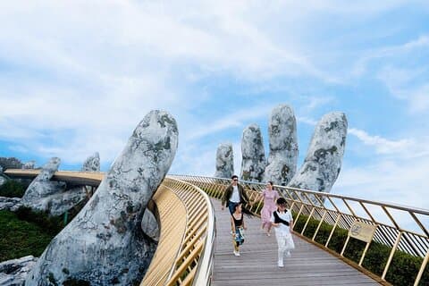 Golden Bridge-Ba Na Hills Day Trip From Chan May /Tien Sa Port