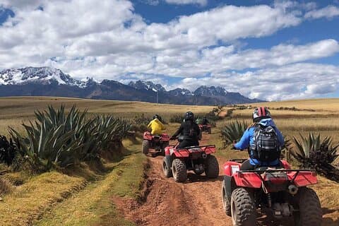 from Urubamba ATVs Quad Bike Tour to Moray and Maras Salt Mines
