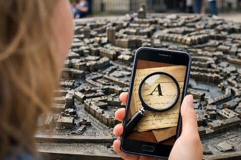 Avkodning av mänskligheten Darwin till DNA Cambridge utomhus Escape Room