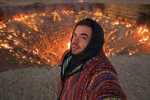 ウズベキスタン・トルクメニスタン遠征アラル海ダルヴァザ
