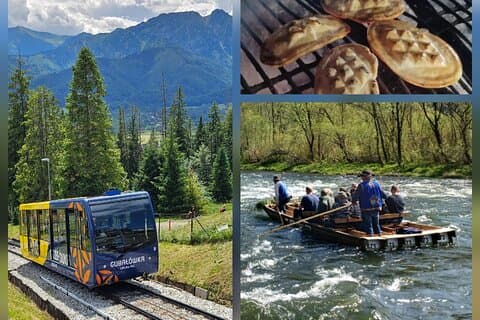 DUNAJEC RIVER RAFTING and ZAKOPANE - PRIVATE tour from Kraków