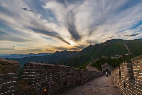 Mutianyu Great Wall Rundfahrt mit dem ZANBUS