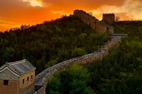 Kina Chengde Jinshanling buss dagstur