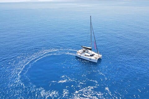 Rethymno Catamaran Cruise: Sunn lunsj og åpen bar