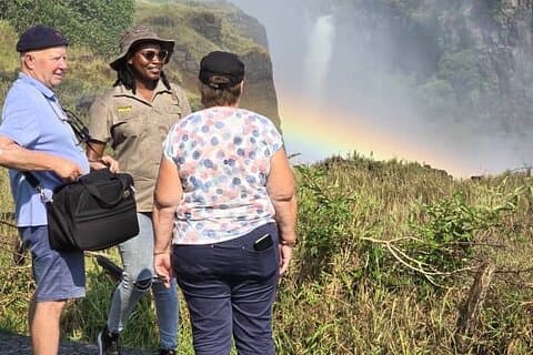Gids van Victoria Falls met lokale gids