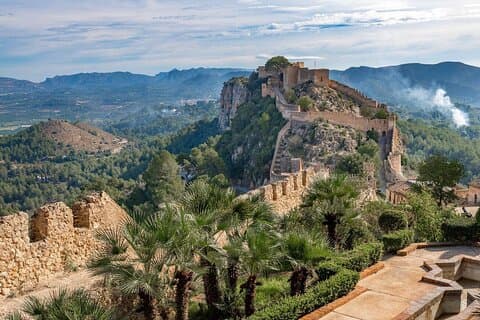Escursione privata di un giorno da Valencia al Castello e alla Città Vecchia di Xàtiva