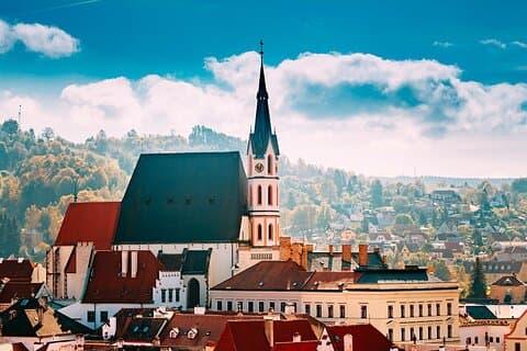 Privat transfer fra Prag til Český Krumlov