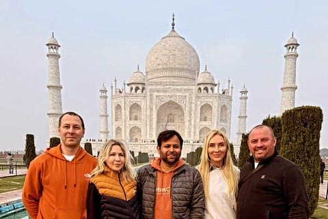 De Delhi Private Taj Mahal Sunrise, Agra Tour Tudo Incluído