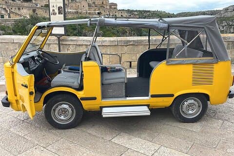 Sightseeing Cart Tour of Matera's Sassi and Rock Churches