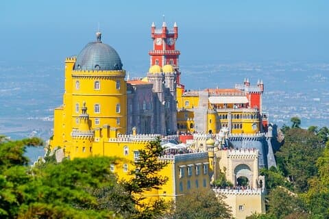Gå glip af linjen Pena Palace og Sintra Private Halvdag