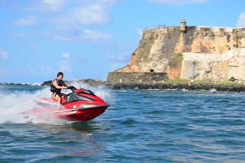 San Juan’s El Morro Jet Ski Thrill Experience