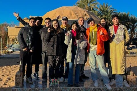 4-dagers tur fra Marrakech til Merzouga-ørkenen