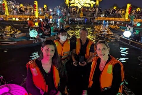 MARBLE MOUNTAIN-AM PHU Cave &HOIAN Walking City-Lantern BoatRide