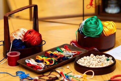 Atelier de nouage Chinois à Shanghai