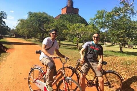 Cycling tour in the Ancient City of Polonnaruwa with transfers