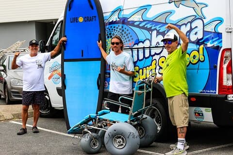 Todas as habilidades Adaptive Surf Lesson