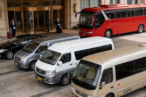 Private Transfer Service from Beijing to Mutianyu and Red Snail Temple