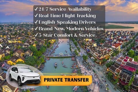 Private Airport Transfer: Da Nang Airport to Hoi An Hotel