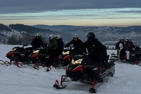 Snowmobile & Quad Adventure com Bonfire de Cracóvia