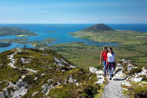Excursão de um dia ao Parque Nacional Connemara e Connemara saindo de Galway. Guiado.