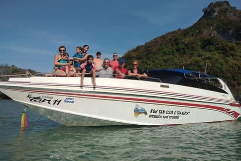 Private Fishing Trip to Koh Tan & Koh Madsum by Speedboat