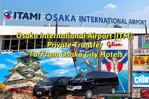 Osaka International Airport (ITM): Privat transfer til/fra Osaka