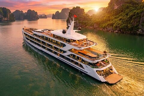 Croisière Azura : 2D1N Premium 6 - Croisière en étoile sur la baie d'Halong et Lan Ha