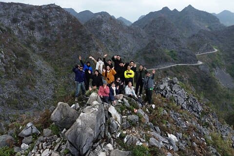 Ha Giang 3 dagars motorcykel resa vandring och Nho Que River