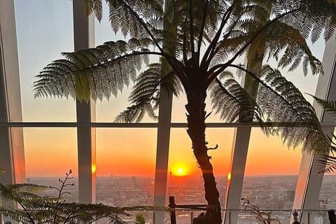 Sky Garden adgang billet + 2 retter middag på Larch Restaurant