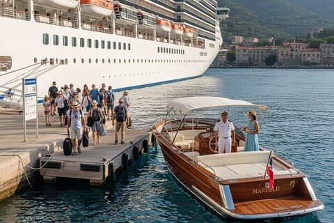 Amalfi Coast and Capri Boat Tour for Queen Victoria Cruise Guests