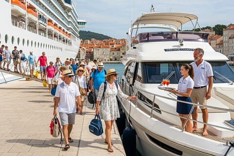 Båttur for Celebrity Cruise-gjester under stopp i Salerno