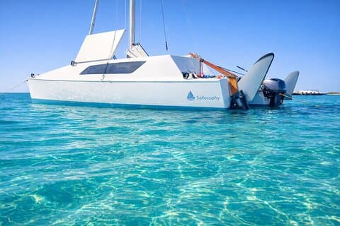 Porto Cesareo Lezione Tour Avventura Catamarano vela
