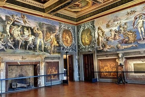 Florenz Palazzo Vecchio Reservierter Zugang mit Audio-App