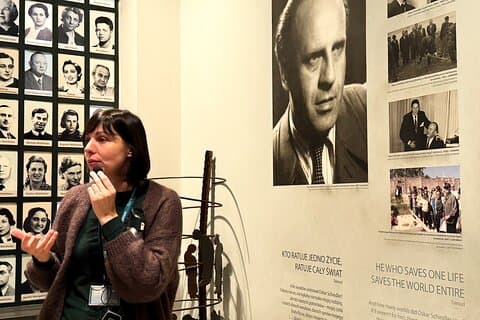 Recorrido a pie por la fábrica de Schindler y el gueto judío en Cracovia