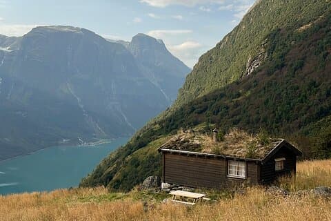 Private shore excursion: mountain hike to a Norwegian summer farm