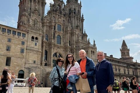 Privat rundtur i Santiago de Compostela och Braga från Porto.