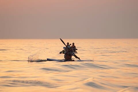 'Pomalo' Sunset Guided Kayak Tour in Cavtat