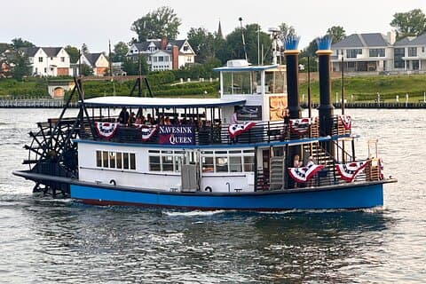 Live Music Sunset Cruise with Classic Boat Rides and Anchor Jam