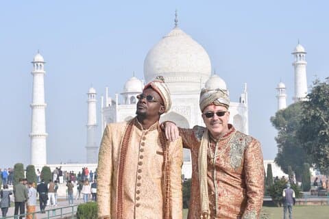 Agra/Taj Mahal-Tour am selben Tag ab Delhi : Privat & All Inclusive