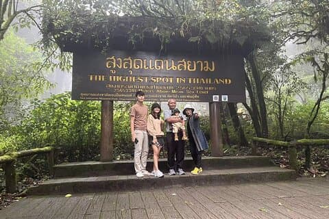 Dagstur med privatbil till Doi Inthanon från Chiang Mai